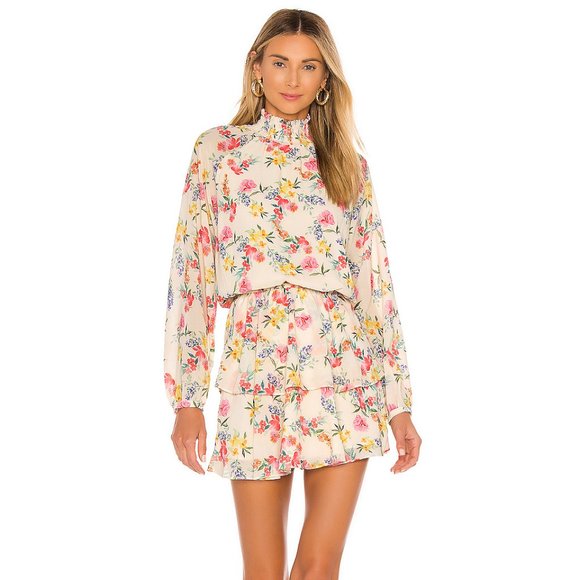 ❌SOLD❌Yumi Kim Class Act Dress in Mulberry Ivory